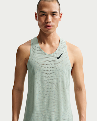 エアロスイフト aeroswift メンズ ランニングシングレット M グレー AS+M+NK+DFADV+AROSWFT+SINGLET.png